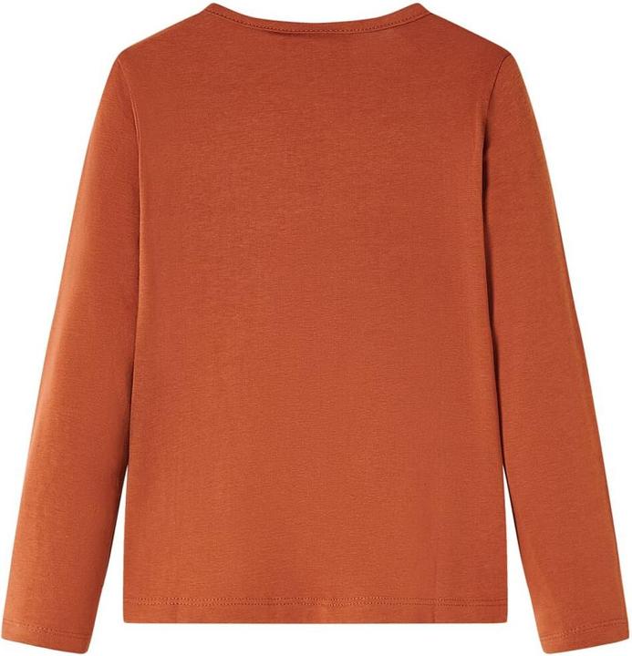 Produktbild VidaXL Kinder-Langarmshirt Cognac 128,Material: 95 % Baumwolle. 5 (128)