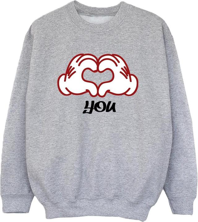 Immagine prodotto Disney Mickey Mouse Love You Hands Felpa Ragazzi (152, 158)