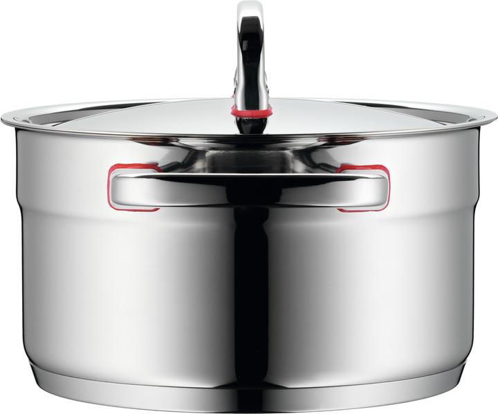 Image du produit WMF Casserole Casserole à induction 20cm Casserole 3,3l Couvercle PremiumOne Acier inoxydable (20 cm, Casserole, Acier inoxydable)