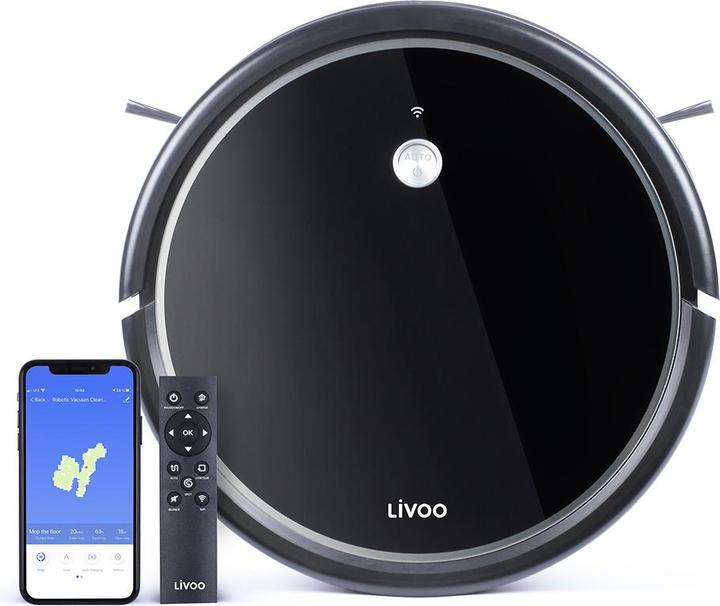 Actual product image Livoo Robot vacuum cleaner (Vacuum mopping robot)