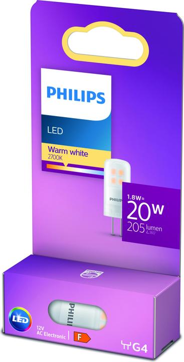 Produktbild Philips Brenner (G4, 1.80 W, 205 lm, 1 x, F)