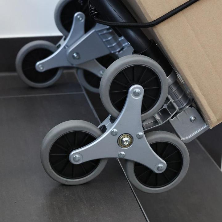Image du produit Dönges Diable monte-escalier jusqu'à 75 kg noir/gris (75 kg)
