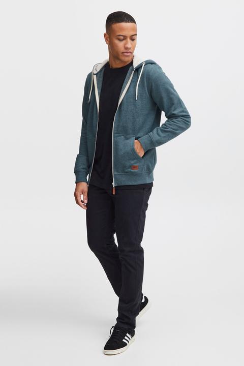 Image du produit Blend Hulker Teddy Veste En Sweat Avec Peau De Mouton Zippé Sweat-Shirt Pour Homme À CapucheDoublure (L)
