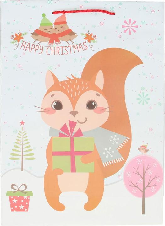 Actual product image No Name Gift Bag Christmas Hedgehog, 34cm (Gift bag)