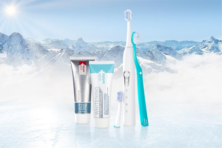Actual product image Edel + White Sonic Generation 8 WINNER replacement brush heads: Whitening (2 x)