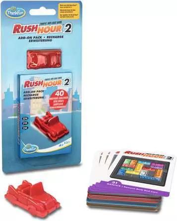 Produktbild Ravensburger ThinkFun - 76614 - Rush Hour 2 - Erweiterung für das original Rush Hour. Mit neuen (Deutsch, Französisch, Englisch)
