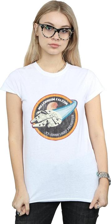 Image du produit Star Wars - T-shirt MILLENNIUM FALCON BADGE - Femme (XL)