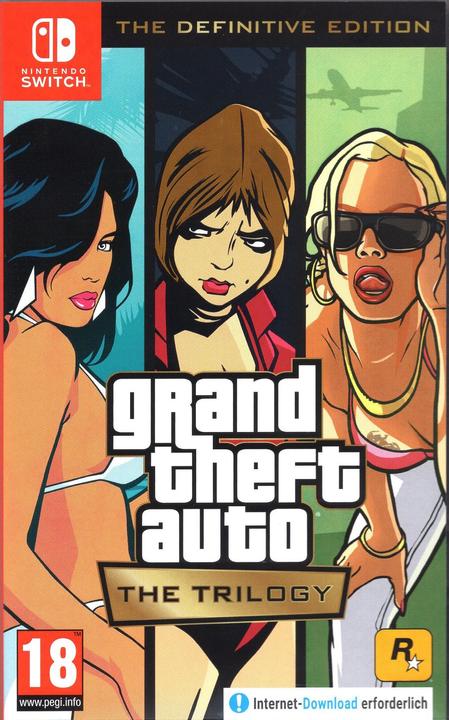 Rockstar Grand Theft Auto: The Trilogy - The Definitive Edition (Switch, DE)