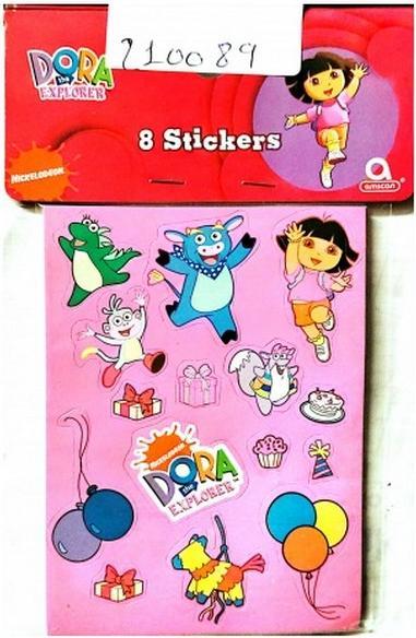 Immagine prodotto Dora The Explorer Personaggi Adesivi Misura Confezione 8