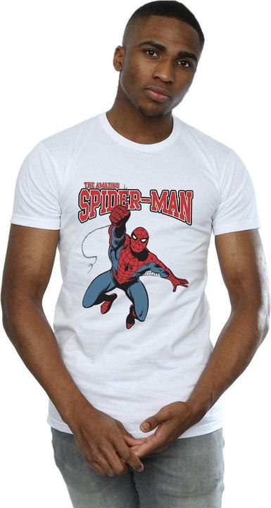 Actual product image Mens Spider-Man Leap T-Shirt (3XL)