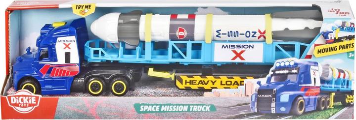 Actual product image Dickie Truck with rocket launch