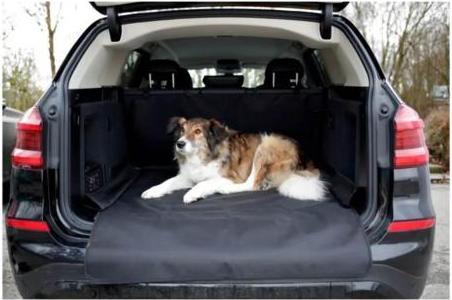 Actual product image Kerbl Car protective blanket for the back seat (Dog, Machine washable, Safety closure)