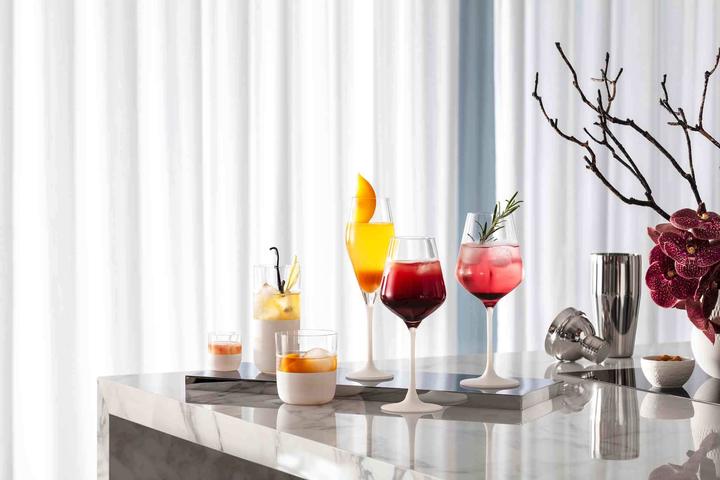 Produktbild Villeroy & Boch Schnapsglas, Set 4tlg Manufacture Rock blanc (0.80 dl, 4 x, Schnapsgläser + Shotgläser)