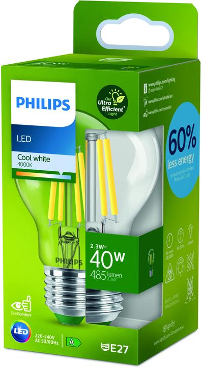 Actual product image Philips LED Classic (E27, 2.30 W, 485 lm, 1 x, B)