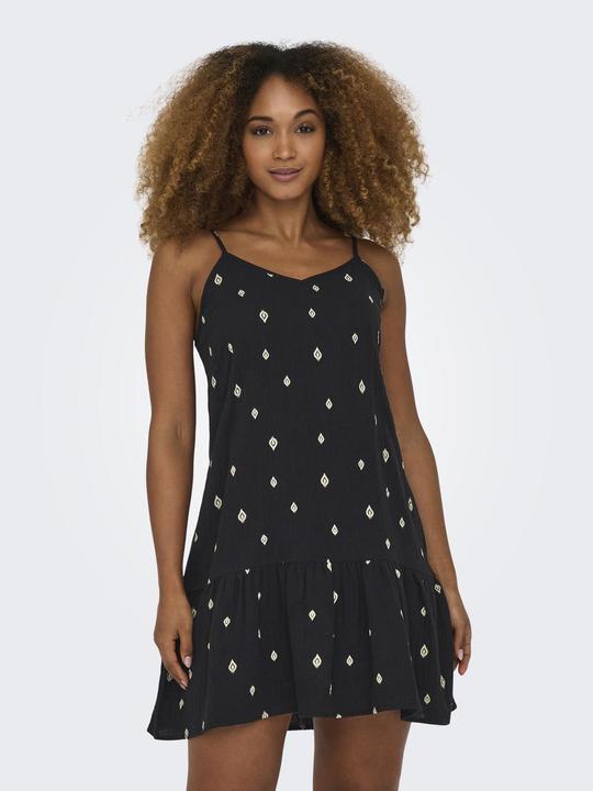 Actual product image Only Regular fit V-neck Short dress Dress (XS)