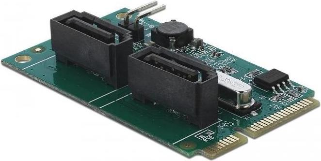 Immagine prodotto Delock Convertitore Mini PCIe a 2 x SATA con RAID