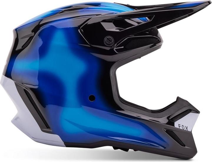 Immagine prodotto Fox Casco 24 V3 Volatile Blk/Blu (57 - 58 cm, M)