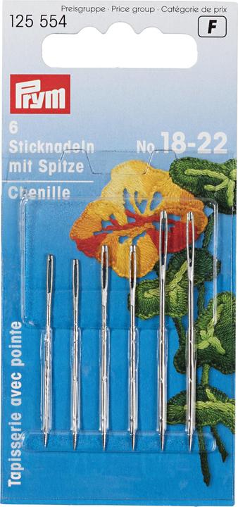 Actual product image Prym Embroidery needles with lace