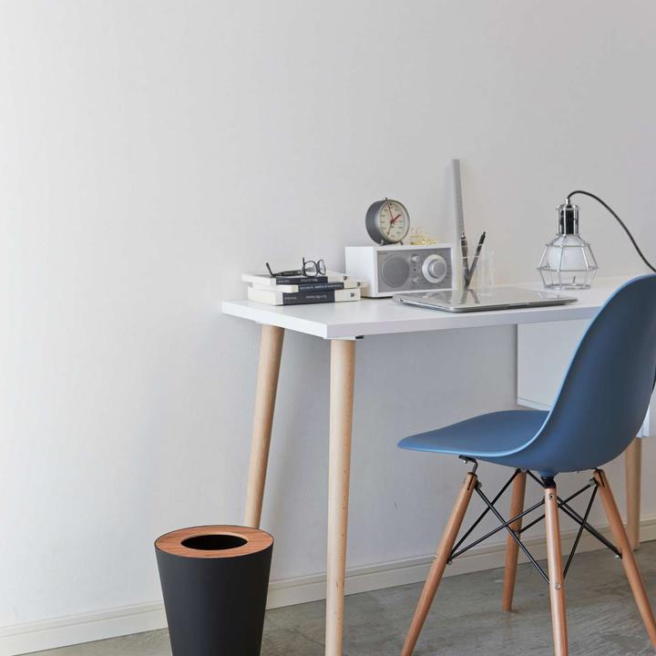 Produktbild Yamazaki - Trash Can Round - Rin - brown (1300 l)