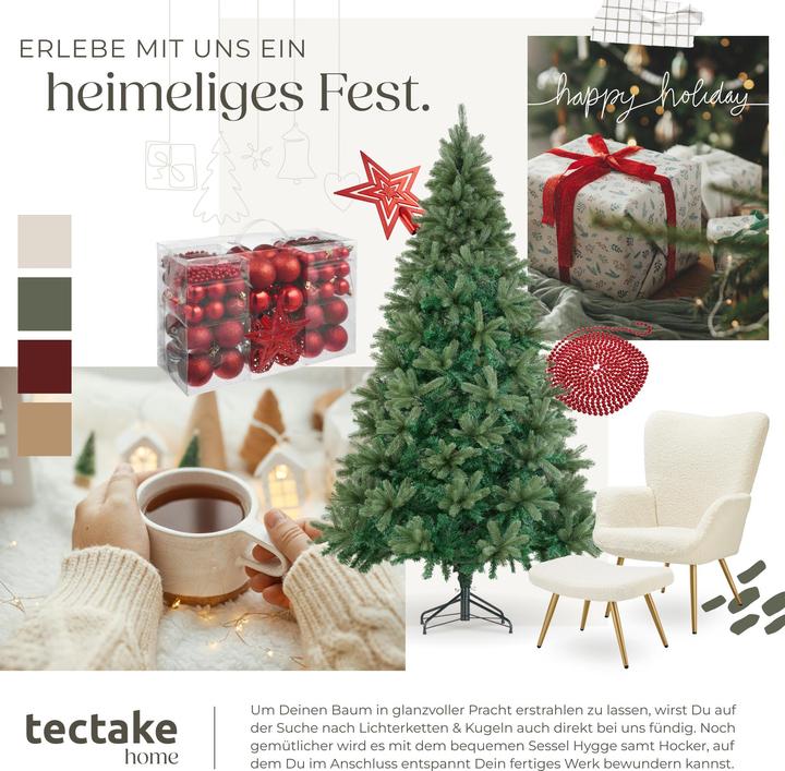 Produktbild tectake Künstlicher Weihnachtsbaum Prancer, Spritzgussnadeln