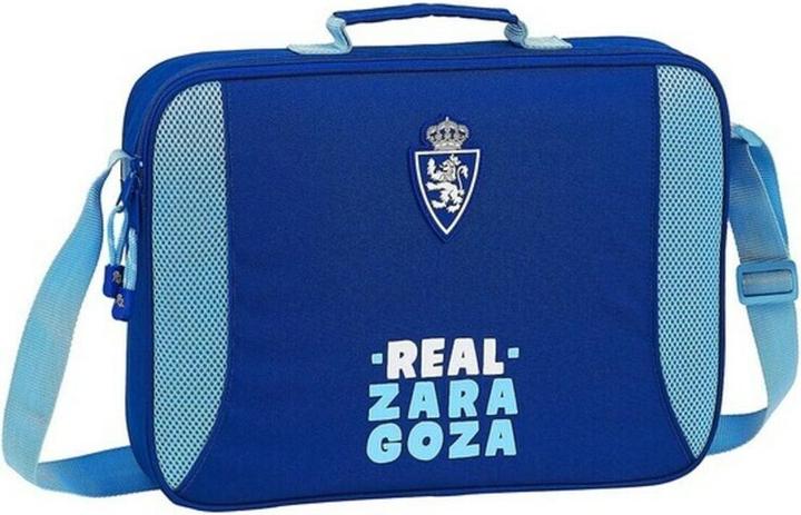 Produktbild Real Zaragoza Schultasche Blau Hellblau (38 x 28 x 6 cm) (6 l)
