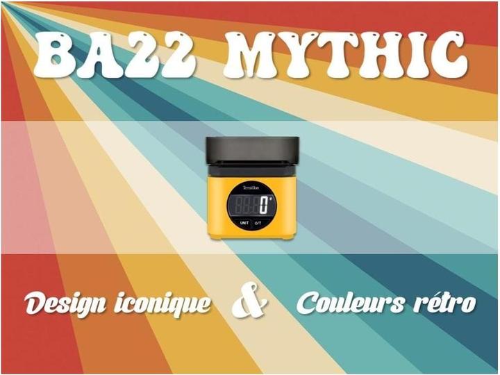 Image du produit Terraillon Balance de cuisine BA22 Mythique Jaune