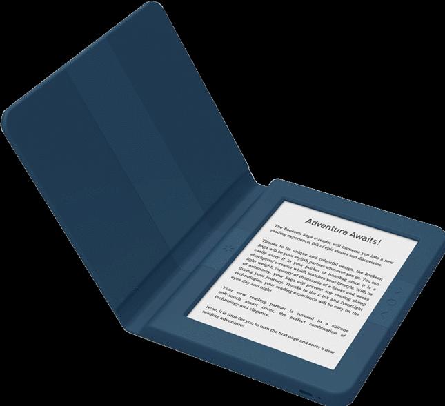Actual product image Bookeen Saga (6", 8 GB, Blue)