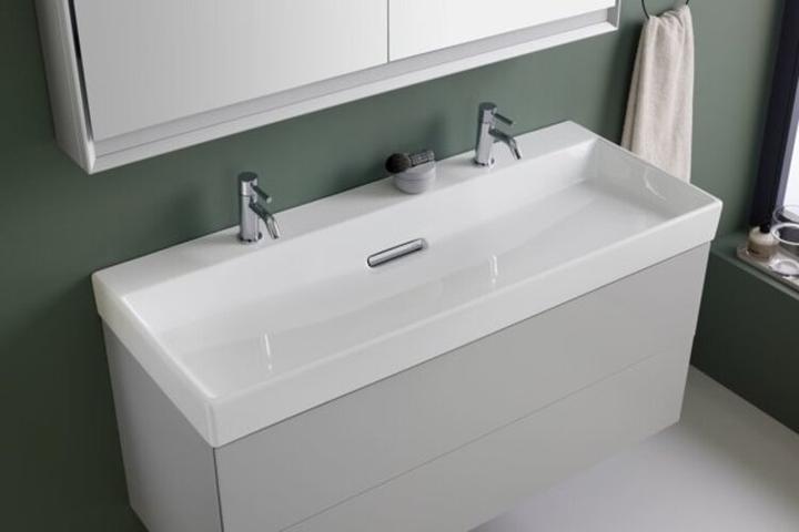 Actual product image Geberit ONE vanity unit, 2 drawers, 118.4x50.4x47cm, 505.265.00. (54 x 47 x 67 cm)