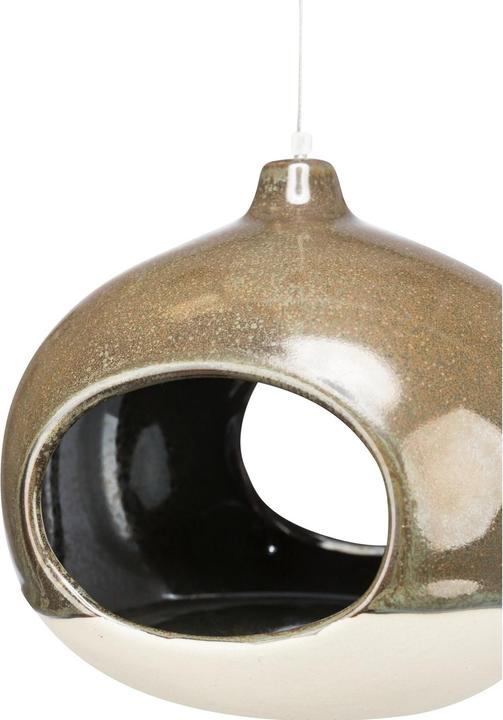 Immagine prodotto Trixie Mangiatoia per uccelli da appendere, ceramica, 12x14x12 cm, verde