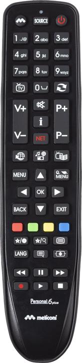 Immagine prodotto Meliconi Gumbody Personal 6 plus telecomando IR Wireless TV Pulsanti