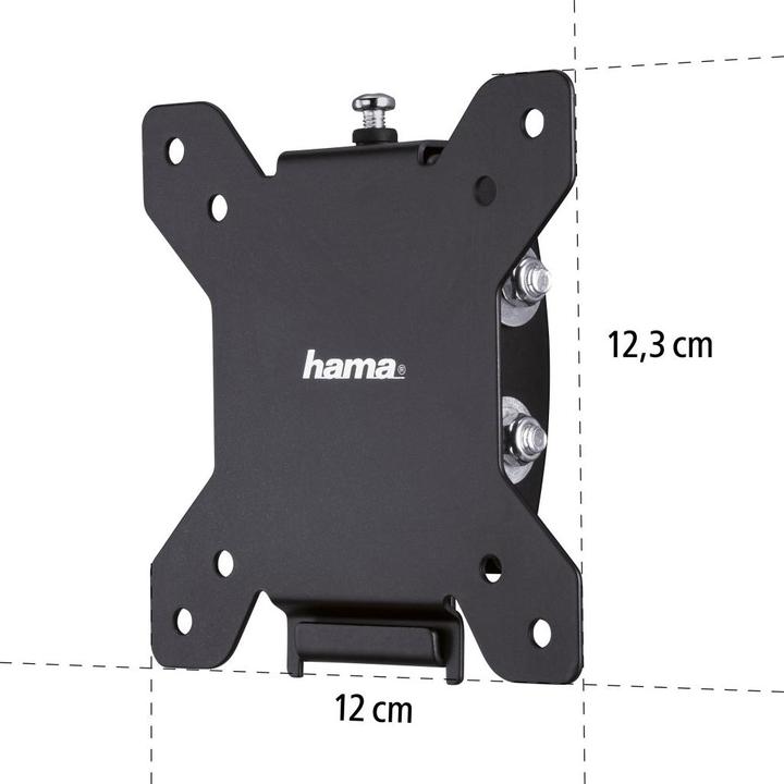 Image du produit Hama Support TV mural, inclinable, 66 cm (26") jusqu'à 30 kg (Mur, 26", 30 kg)