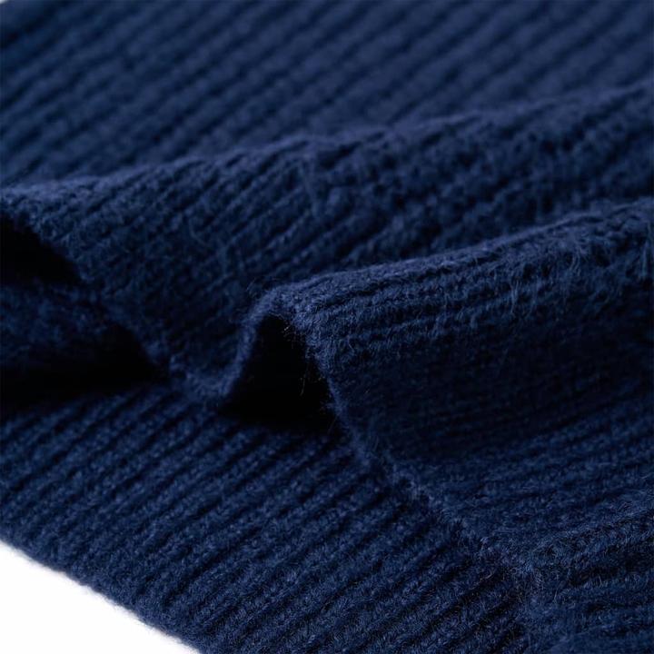 Image du produit VidaXL Pullover enfant tricoté Bleu marine 92,Composition : 67 % Acrylique (92)