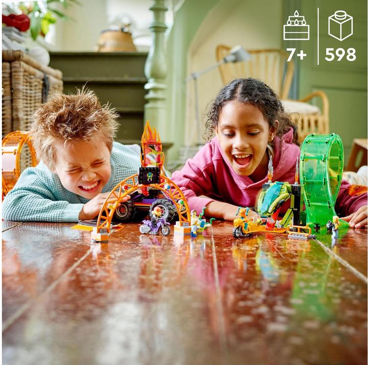 Produktbild LEGO Stuntshow-Doppellooping (60339, LEGO City)