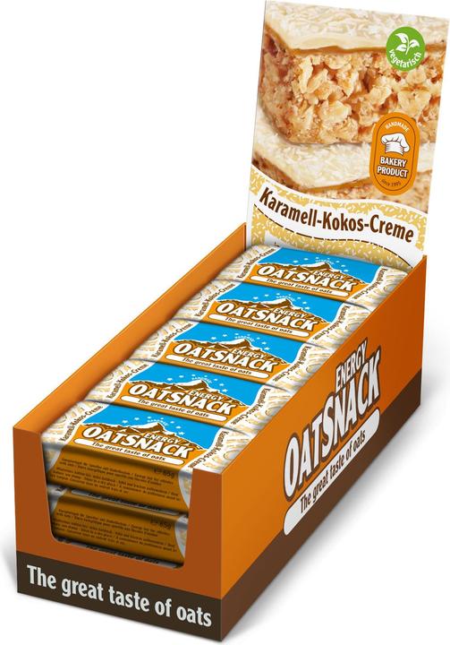 Actual product image Energy OatSnack Energy Vegan Bar (Oats, 15 pcs., 975 g)