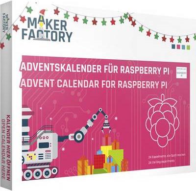 Makerfactory Adventskalender für Raspberry Pi
