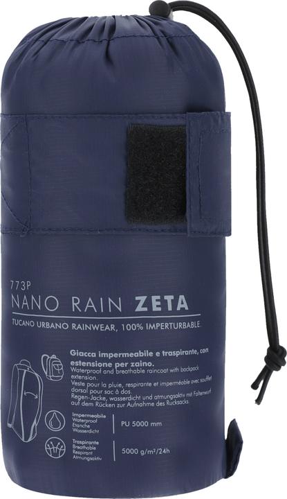Actual product image Tucano Urbano TU Nano rain jacket Zeta unisex blue XL (XL)