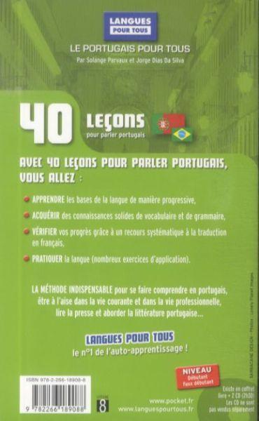 Immagine prodotto 40 leçons pour parler portugais (Francese, Collettività, 2009)