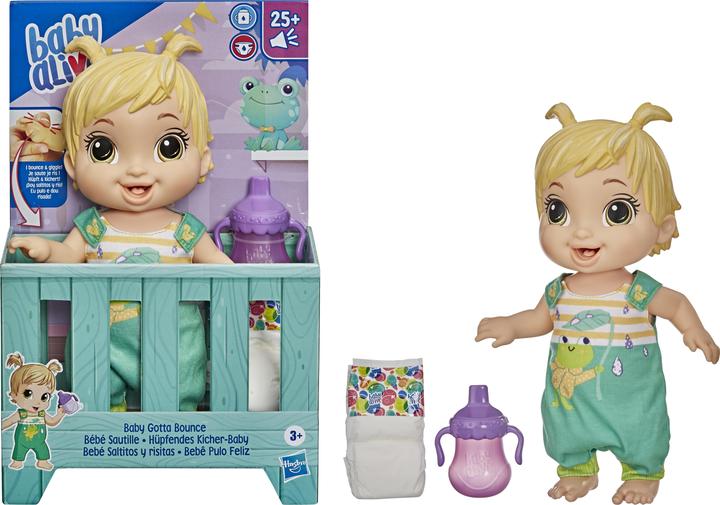 Produktbild Hasbro Hüpfendes Kicher-Baby