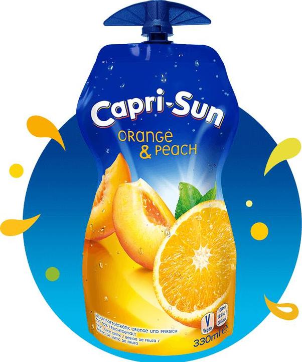 Image du produit Capri-Sun Orange & Pêche (15 x 33 cl)
