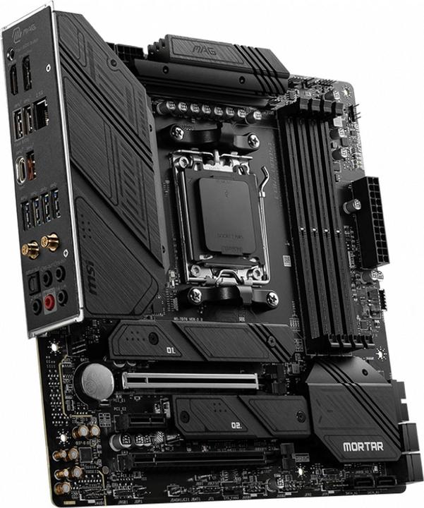 Actual product image MSI MAG B650M Mortar WIFI (AM5, AMD B650, mATX)