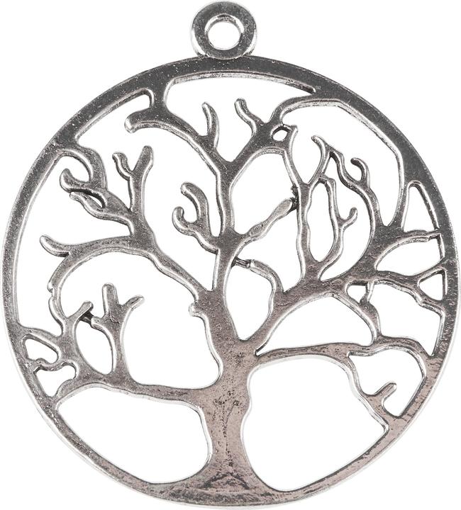 Pracht Kettenanhänger "Baum", Ø 4,2 cm (Metall)