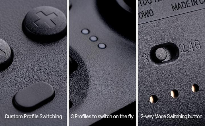 Actual product image 8bitdo Ultimate Controller with charging station (PC, Switch)