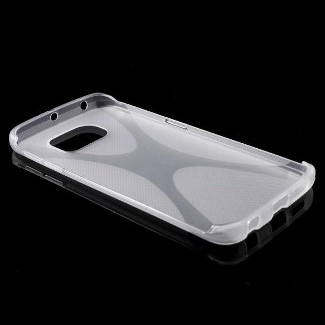 Image du produit MU Classic Couverture plastique élastique X-Shape (Samsung Galaxy S6 Edge)