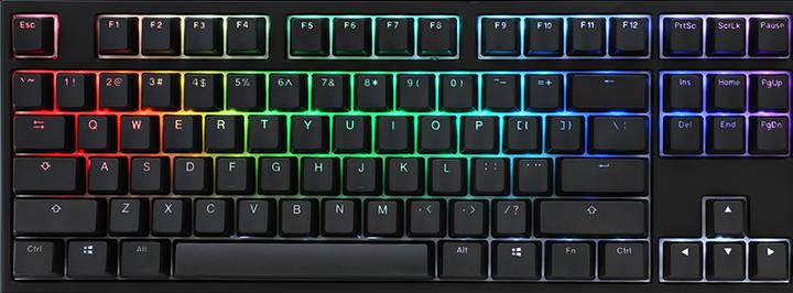Produktbild Ducky ONE 2 TKL PBT Gaming Tastatur, MX-Blue, RGB LED (DE, Kabelgebunden)