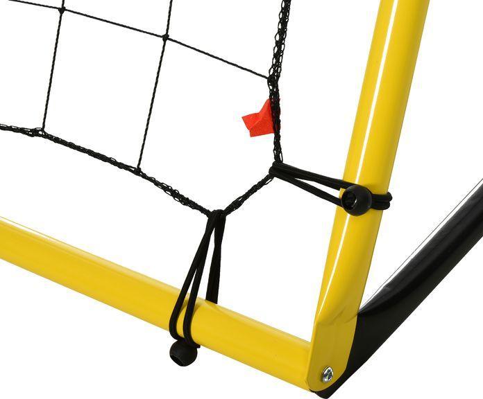 Produktbild Swisshandel24 Kickback Fussball Rebounder Tor Rückprallwand Netz für Fussball, Basketball und Baseball, Stahl+PE