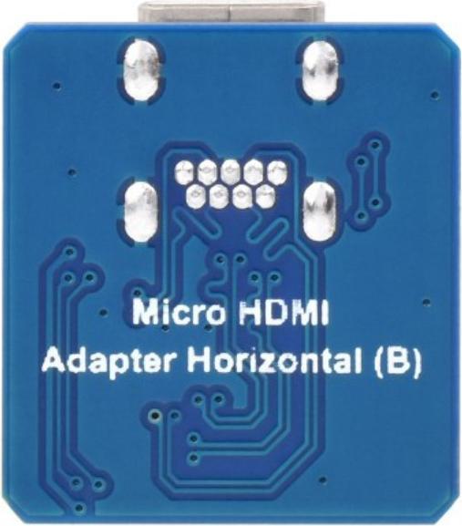 Actual product image WaveShare Micro HDMI Female connector horizontal (HDMI)