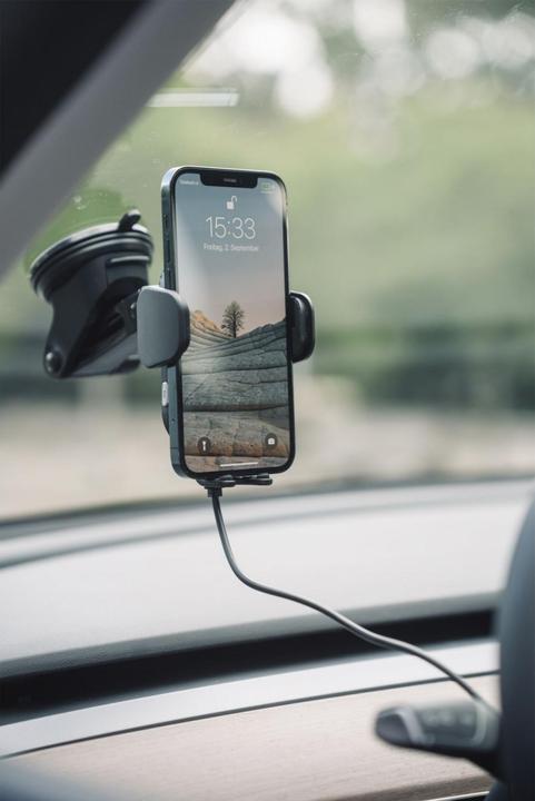Image du produit Verbatim Chargeur de voiture Fast Qi Fast Wireless USB-C 15W FWC-01