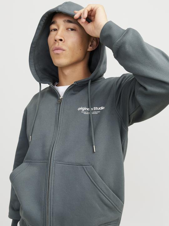 Image du produit Jack & Jones Sweat à capuche imprimé avec fermeture éclair Veste à capuche (XS)
