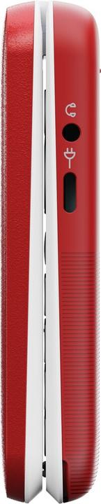 Actual product image Doro Leva L31 Basic Phone, red/white (2.80", 2 Mpx, 4G)