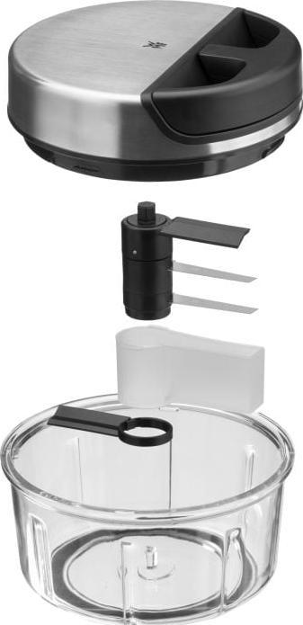 Produktbild WMF Multizerkleinerer Gemüseschneider manuell Seilzug 650ml ideal Zwiebeln Gourmet (650 ml)